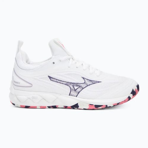 Volejbalové boty  Mizuno Wave Luminous 3 white/violet indigo/camellia rose