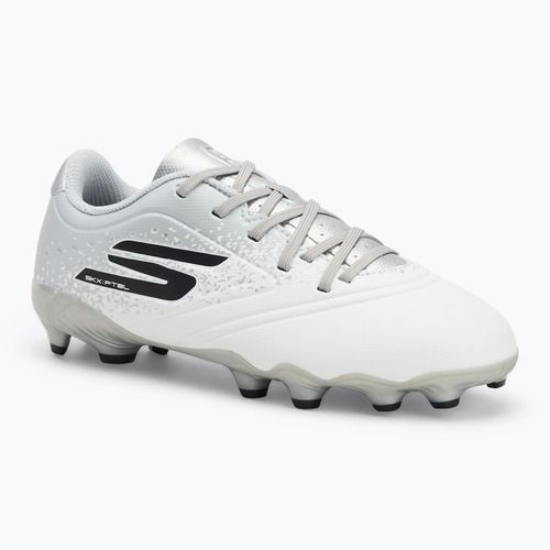 Dětské kopačky  SKECHERS Razor 1.5 Td Jr FG white/silver