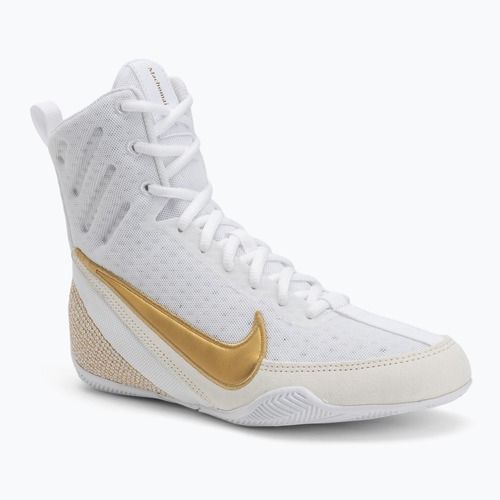 Boxerské boty Nike Machomai 3 white/metallic gold