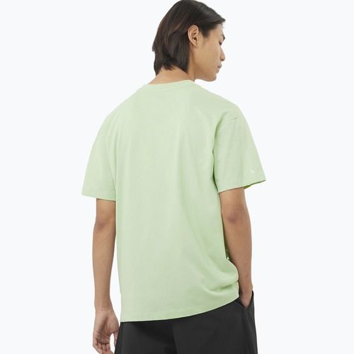 Pánské tričko Salomon Logo RX Tee sea foam