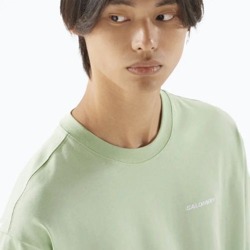 Pánské tričko Salomon Logo RX Tee sea foam
