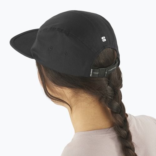 Kšiltovka Salomon 5 Panel deep black