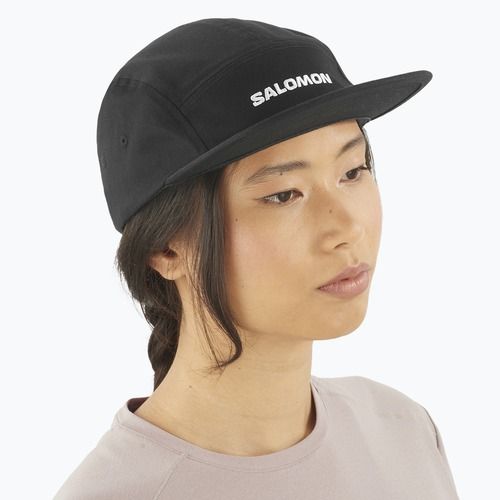 Kšiltovka Salomon 5 Panel deep black