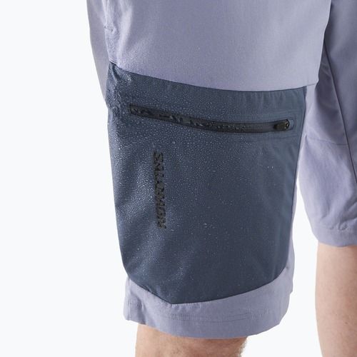 Pánské trekové šortky Salomon Outerpath Utility blue granite / blue nights