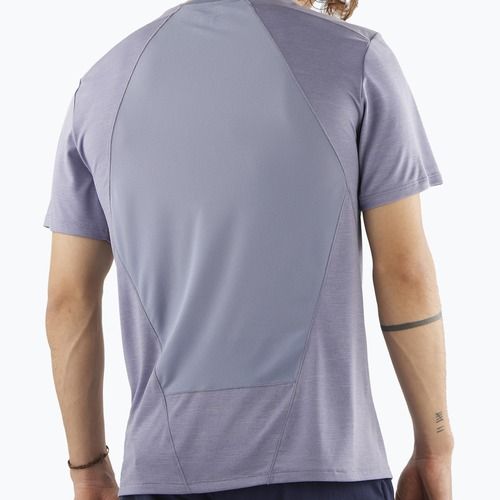Pánské tričko Salomon Outline Tee blue granite