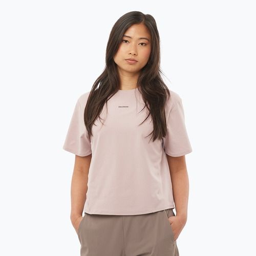 Dámské tričko Salomon Trackline Tee SS etherea