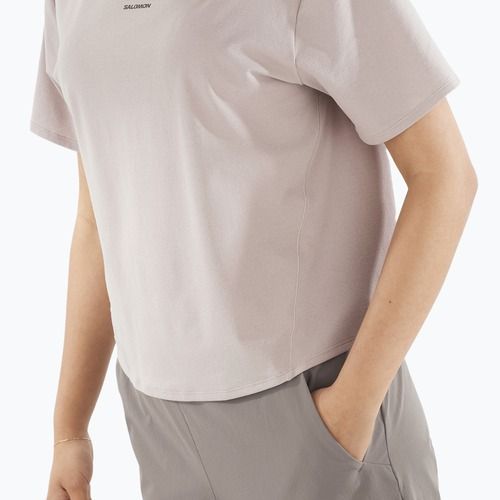 Dámské tričko Salomon Trackline Tee SS etherea