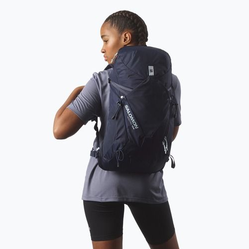 Dámský turistický batoh Salomon Aerotrek 18 l M-L maritime blue/mood indigo/ballad blue