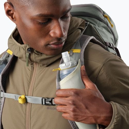 Pánský turistický batoh Salomon Aerotrek 20 l M-L sedona sage/seagrass/nine iron