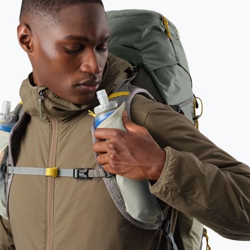 Pánský turistický batoh Salomon Aerotrek 40 l M-L sedona sage/seagrass/nine iron