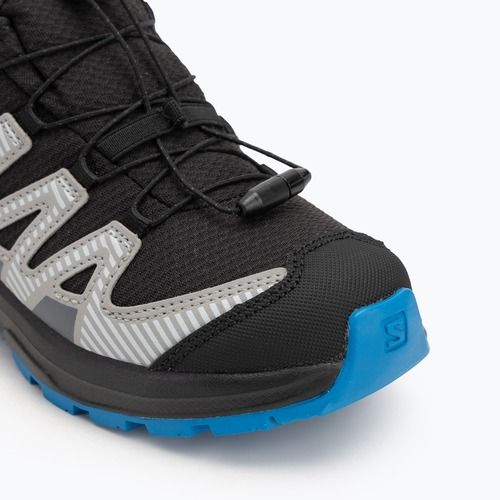 Dětské turistické boty Salomon XA PRO V8 MID WP black/monument /french blue