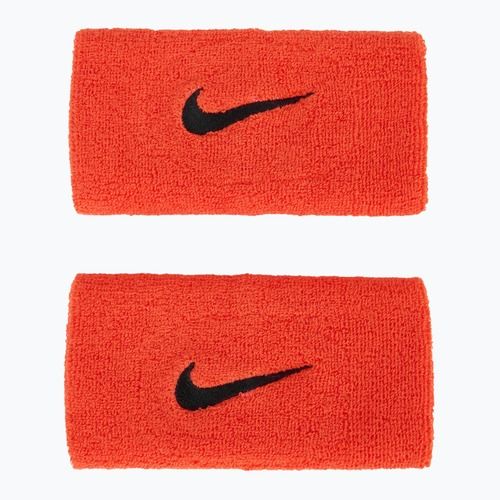 Potítka Nike Swoosh Doublewide Wristbands 2 szt. bright crimson/cave purple