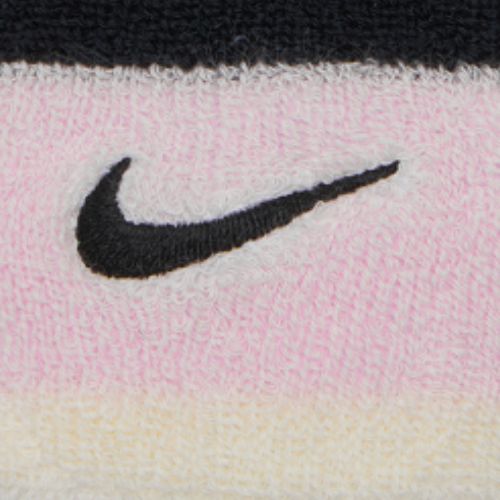 Čelenka Nike Swoosh Wristbands pink foam/coconut milk/black