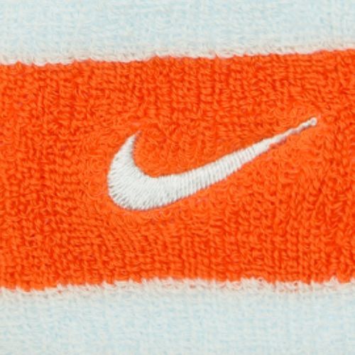Čelenka Nike Swoosh Wristbands glacier blue/safety orange/glacier blue