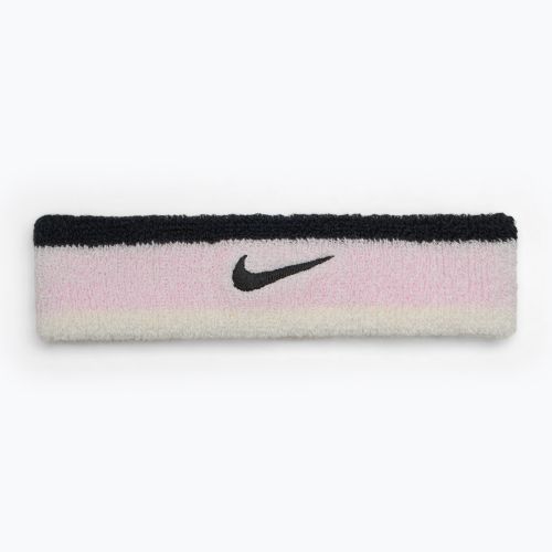 Čelenka Nike Swoosh Headband pink foam/coconut milk/black