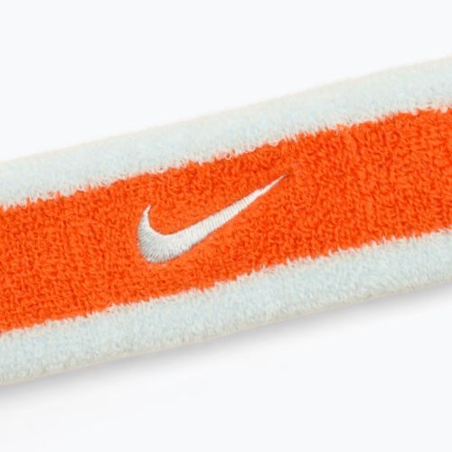 Čelenka  Nike Swoosh Headband glacier blue/safety orange/glacier blue