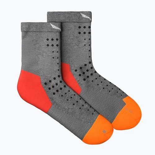 Pánské ponožky Salewa Pedroc Am Qrt light grey melange/4570