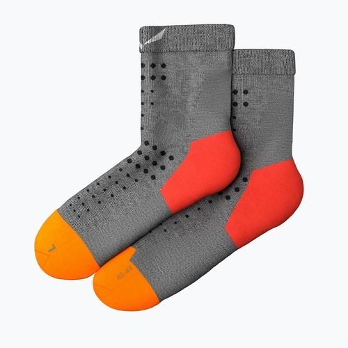 Pánské ponožky Salewa Pedroc Am Qrt light grey melange/4570
