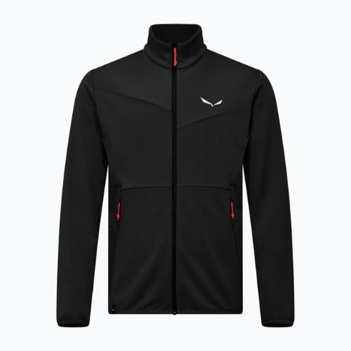 Pánská trekingová mikina Salewa Puez Cammio PL black out