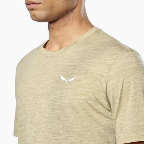 Pánské trekové tričko Salewa Eagle Minilogo AM quicksand 