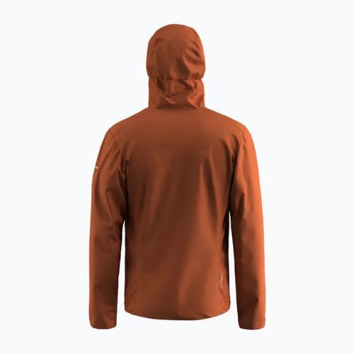 Dámská bunda do deště Salewa Puez Aqua 4 PTX 2.5L bombay brown/0910