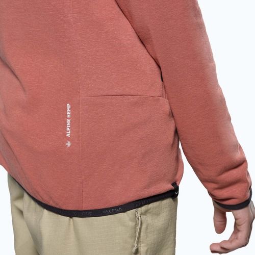 Salewa dámská treková mikina Agner Hemp 2 Hooded etruscan red