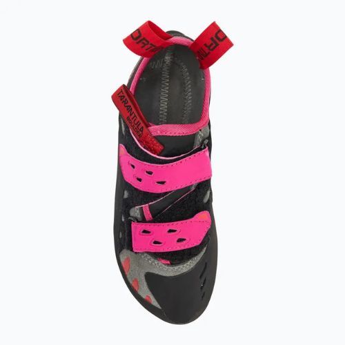 Dámské lezecké boty La Sportiva Tarantula Boulder carbon/ springtime