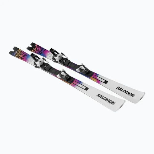 Sjezdové lyže Salomon E Addikt Pro 66 + vázání MI12 GW whitet/race blue/rhodamine