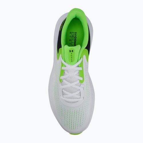 Pánské běžecké boty Under Armour Charged Rogue 5 white/black/hyper green