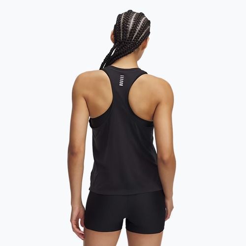 Dámské běžecké tílko tank top Under Armour Launch Camo Singlet black/reflective