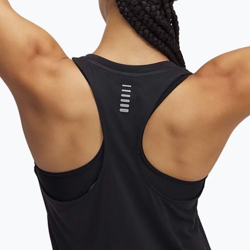 Dámské běžecké tílko tank top Under Armour Launch Camo Singlet black/reflective