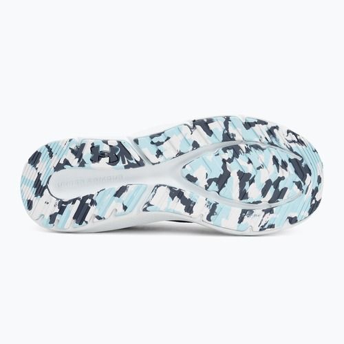 Dámské běžecké boty Under Armour Charged Pursuit 4 downpour gray/downpour gray/metallic gravel
