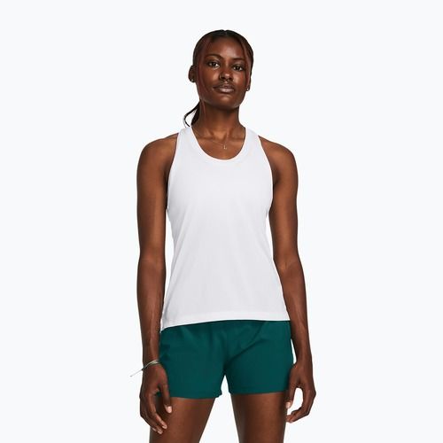 Dámské běžecké tílko tank top Under Armour Launch Singlet white/reflective