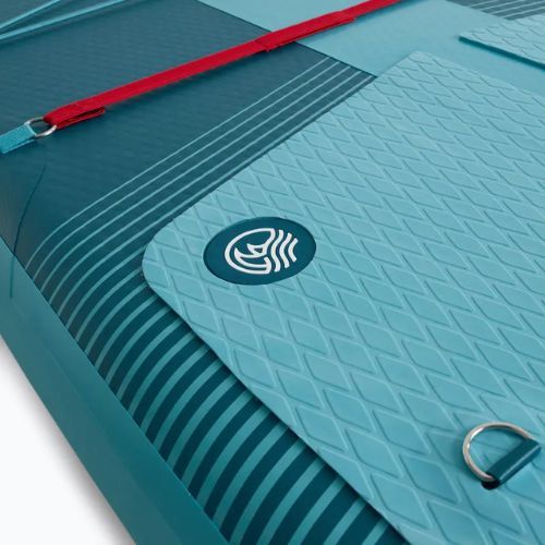 Sada paddleboard SUP nafukovací Compact 11'0" modrý