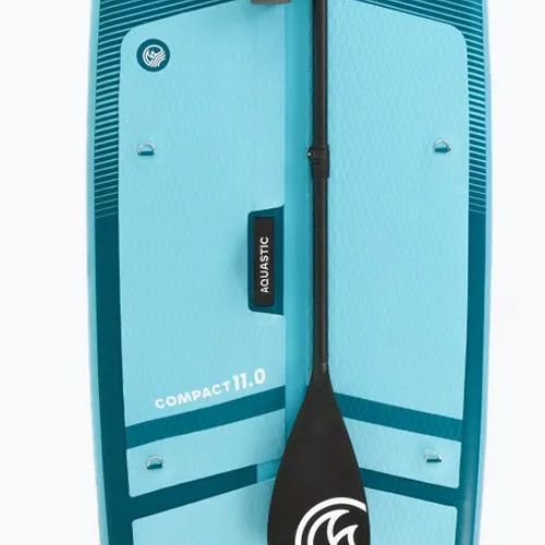 Sada paddleboard SUP nafukovací Compact 11'0" modrý