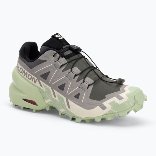Dámské běžecké boty Salomon Speedcross 6 castlerock/vanilla ice/smoke green