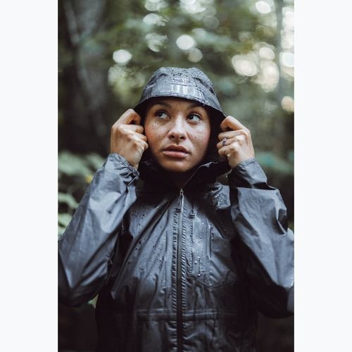 Dámská běžecká bunda Salomon Bonatti Waterproof deep black