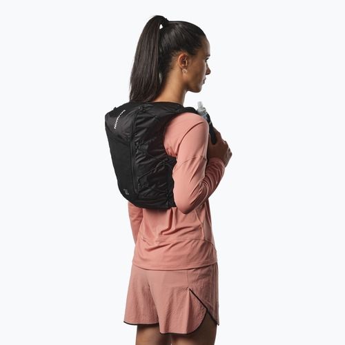 Dámská běžecká vesta Salomon Active Skin 12 Set black/metal
