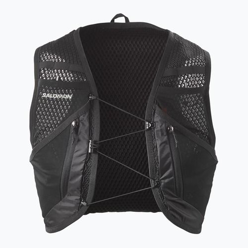 Běžecká vesta Salomon Active Skin 12 No Flasks black/metal