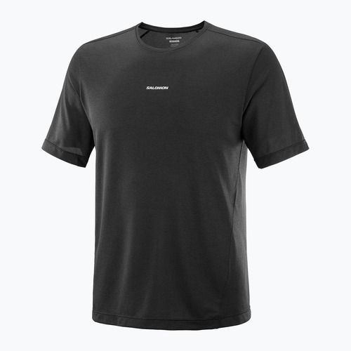Pánské běžecké tričko Salomon SHAKEout Core deep black