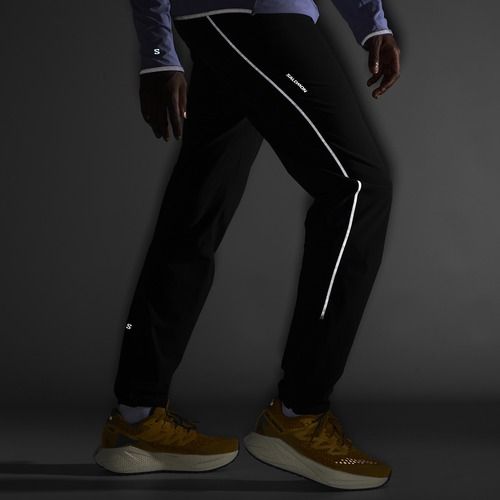 Pánské běžecké kalhoty Salomon Sense Aero Stow deep black