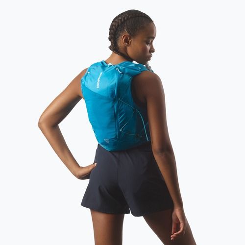 Běžecká vesta Salomon Active Skin 12 Set blue danube/blue curacao