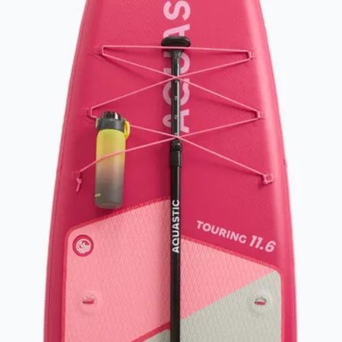 Sada paddleboard SUP nafukovací AQUASTIC Touring 11'6" pink