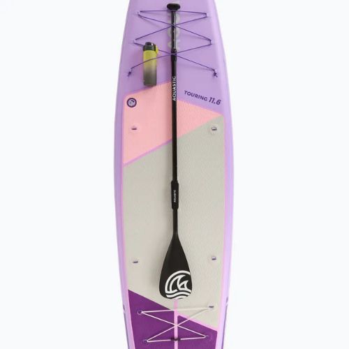Sada paddleboard SUP nafukovací AQUASTIC Touring 11'6" purple