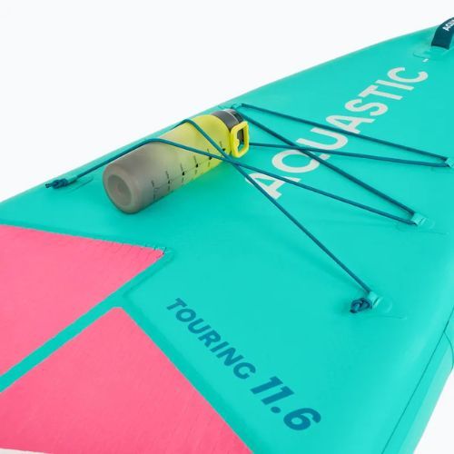 Sada paddleboard SUP nafukovací AQUASTIC Touring 11'6" green