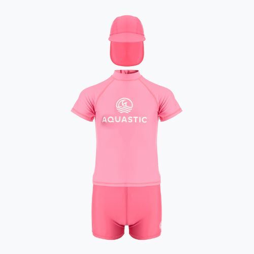 Dětská plavecká souprava AQUASTIC UV 50+ UPF Marimo JRG pink