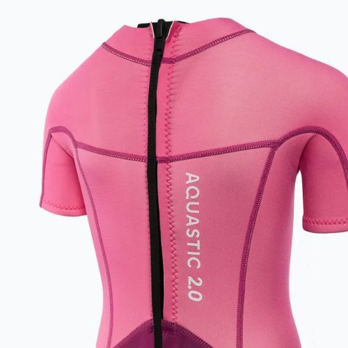 Dětský neopren AQUASTIC Wavey Jrg 2 mm pink