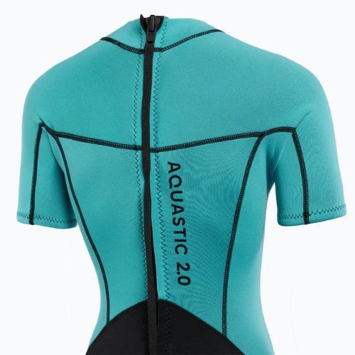 Dámský neopren AQUASTIC Wavey WMNS 2 mm black/mint