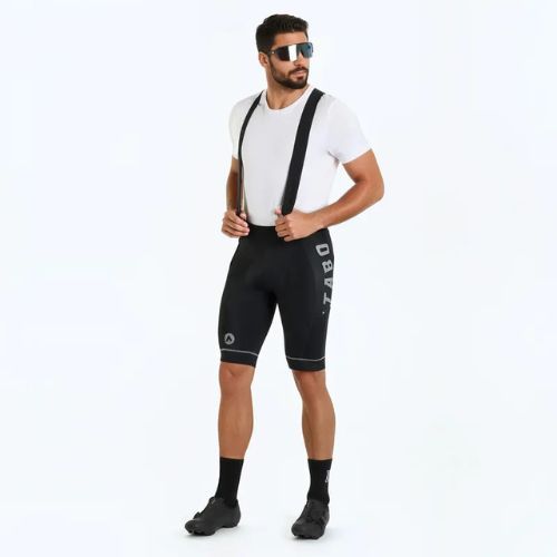 Pánské cyklistické šortky ATTABO Kirun Pro Bib Shorts Cargo black