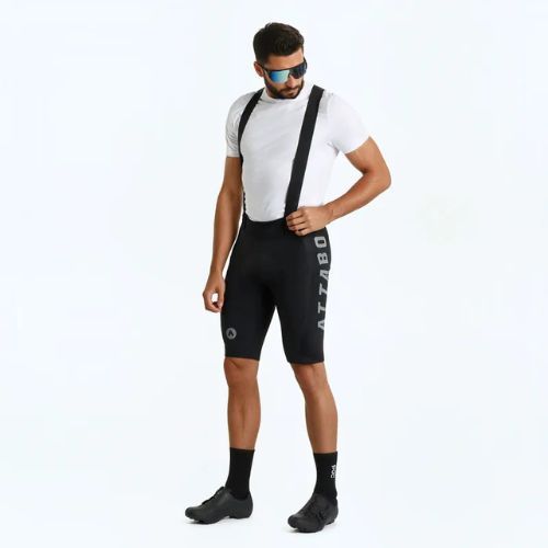 Pánské cyklistické šortky ATTABO Kirun Bib Shorts black